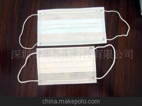 【供應一次性無紡布口罩,三層無紡布口罩(圖)】價格,廠家,圖片,其他防靜電產(chǎn)品,深圳市華晨陽科技-